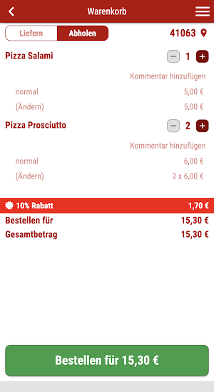 Pizzeria Venezia Screenshot 1