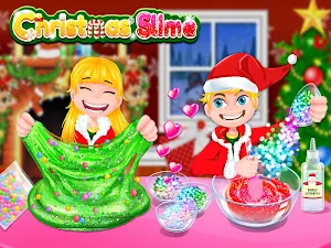Christmas Slime Party - Crazy Slime Fun Screenshot 3