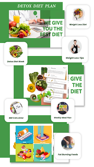 Detox diet Plan: Lose fat Fast Screenshot 1