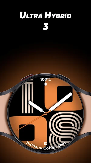 Ultra Hybrid 3 - Watch face Screenshot 0