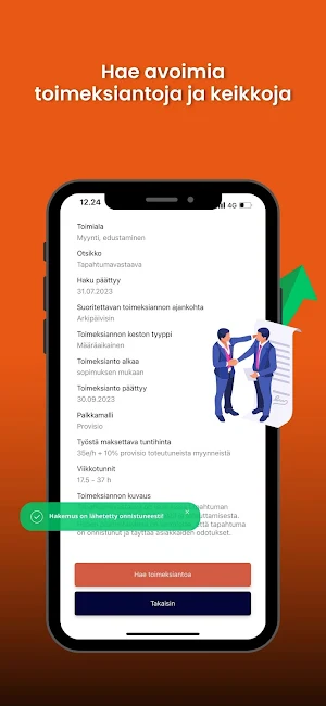 FlexWork Kevytyrittäjät Screenshot 2