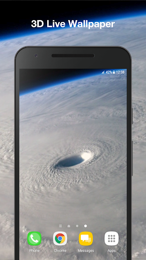 Tornado 3D Live Wallpaper Screenshot 0