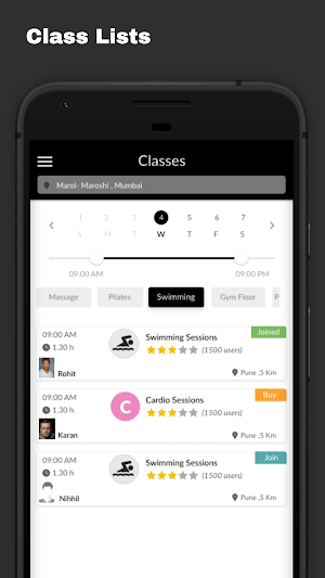 KsportFitness Screenshot 1