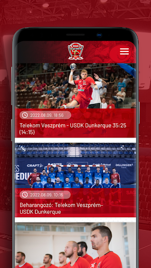 Telekom Veszprém Screenshot 2