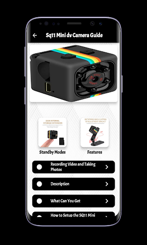 Sq11 Camera Sport Camera Guide Screenshot 1