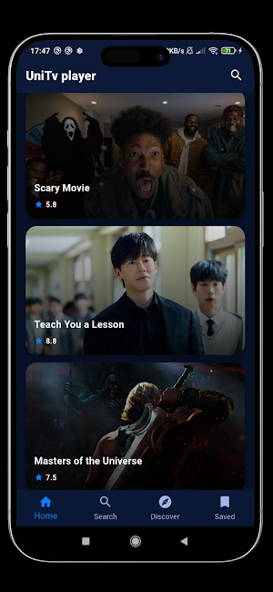 UniTv player AIMovies & TV Screenshot 2