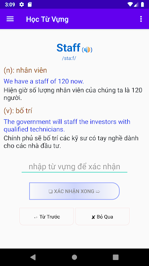 HVOC - Học Từ Vựng Tiếng Anh T Screenshot 3