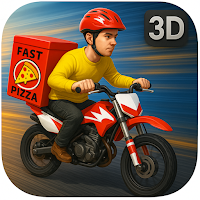 Pizza Bike Rider