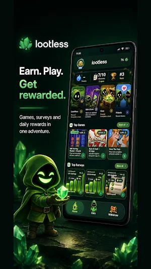 Lootless: Earn Rewards Screenshot 0