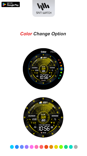 SamWatch Nova Glow Screenshot 3