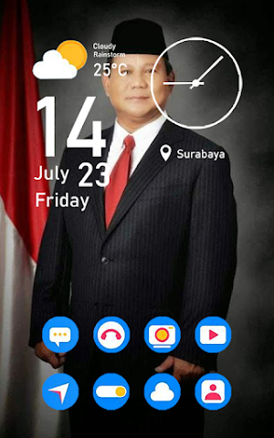 wallpaper Prabowo Presiden Screenshot 2