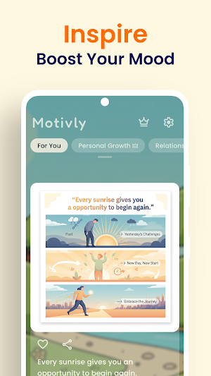 Motivly - Motivation & Quotes Screenshot 2
