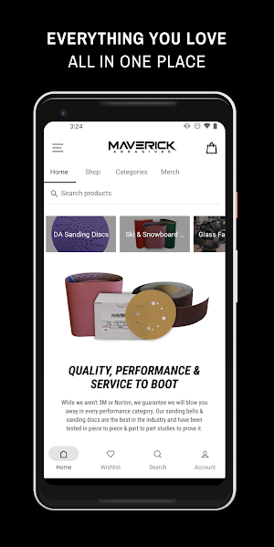 Maverick Abrasives Screenshot 1