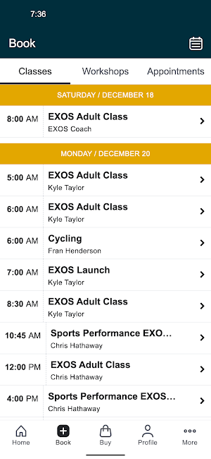 Sports Performance Institute Screenshot 1
