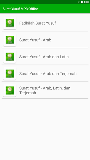 Surat Yusuf Audio dan Terjemah Screenshot 0