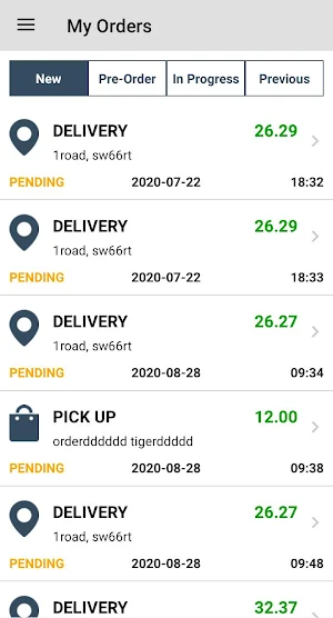Order Manager: Deliveron Screenshot 1
