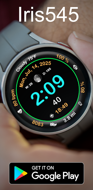 Iris545 Multi-Function Watch Screenshot 2