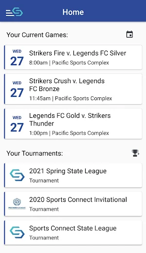 Sports Connect Compete Screenshot 1