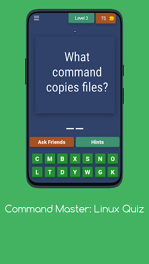 COMMAND MASTER: LINUX QUIZ Screenshot 3