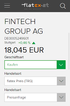 flatex AT Screenshot 0