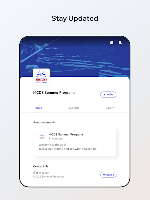 MCDS Summer Programs Screenshot 3