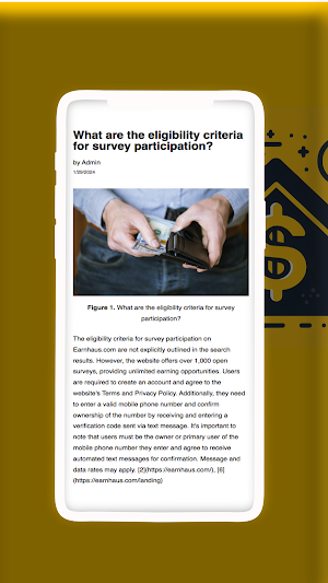 Paid Survey Earn Haus Guidance Screenshot 2