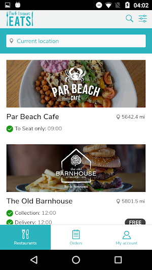 Park Leisure Eats Screenshot 0