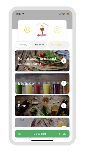 Bar Gelateria Enigma Screenshot 1