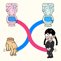 Toilet Rush Race - Maze Run