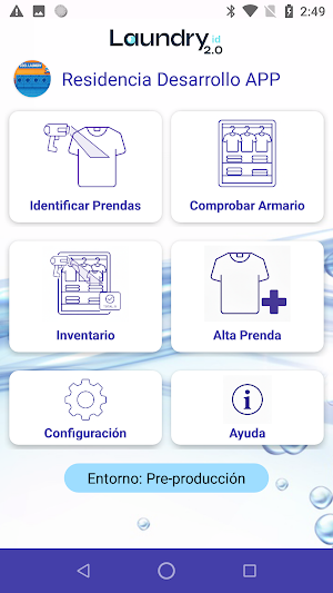Laundry ID Mobile 3.0 Screenshot 1