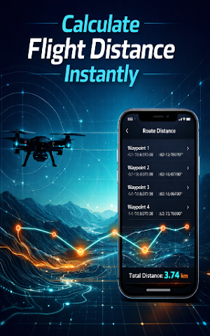 Drone Flight Planner & Route Screenshot 2