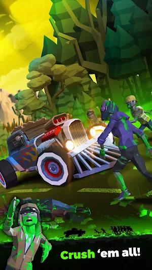 rUNDEAD: Zombie Road Rage Screenshot 2