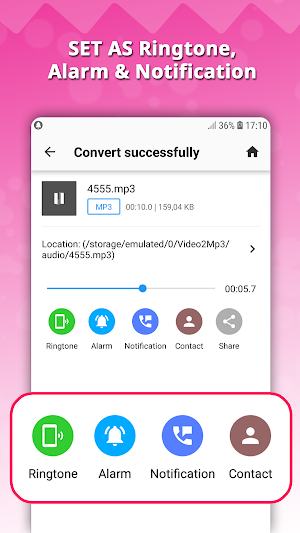 Free Ringtone Maker - MP3 Cutter and Merger Screenshot 3