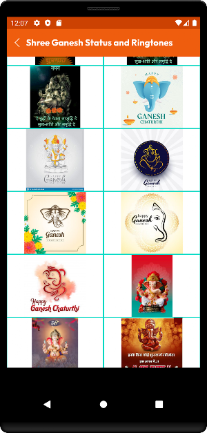 Shree Ganesh Ringtones Status Screenshot 2