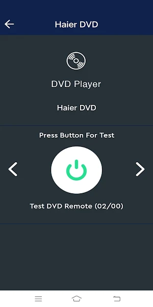 All DVD Player Remote Control Screenshot 3