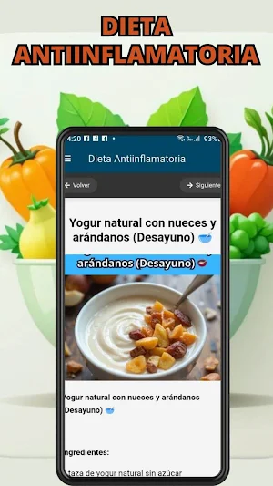 Dieta Antiinflamatoria Screenshot 2