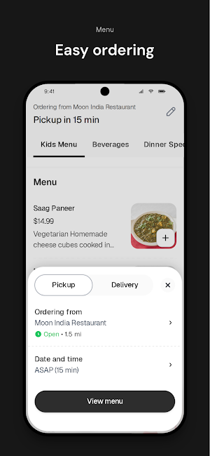 Moon India Restaurant Screenshot 2