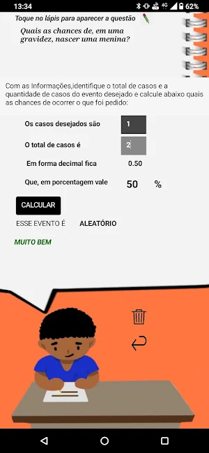 Introdução a probabilidade Screenshot 1