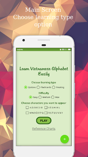 Learn Vietnamese Alphabet Easily-Vietnamese Letter Screenshot 0