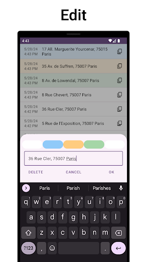My Location: Address & Widgets Screenshot 2