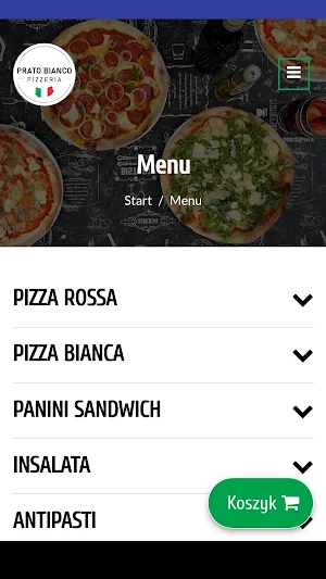 Prato Bianco Pizzeria Screenshot 0