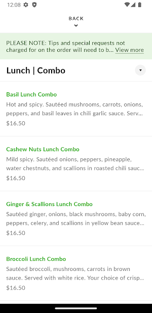 Manow Thai Kitchen Screenshot 2
