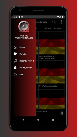 104.6 RTL Weihnachtsradio App Screenshot 2