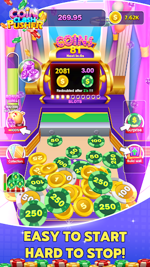 Coin Clash Pusher Screenshot 1