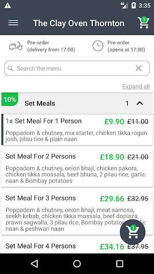The Clay Oven Thornton Screenshot 1