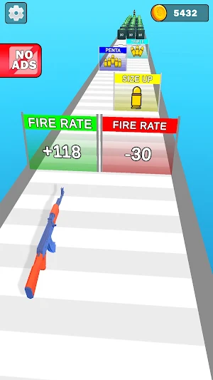 Bullet Merge Run: Merge Games Screenshot 0