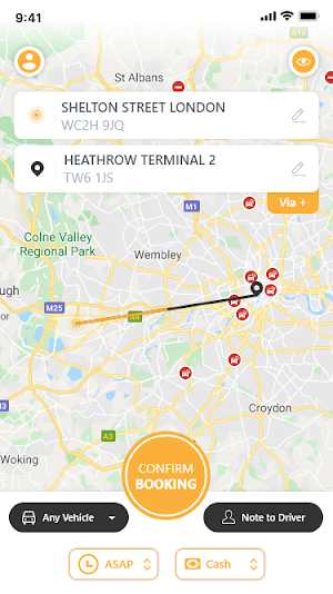 Airport Cabs UK Screenshot 3