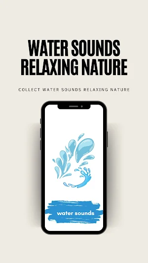 Water Sounds Relaxing Nature Screenshot 0