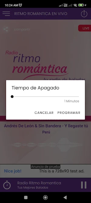 Ritmo Romantica en Vivo Screenshot 1