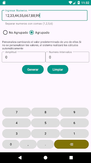 Tabla de Frecuencia Screenshot 3
